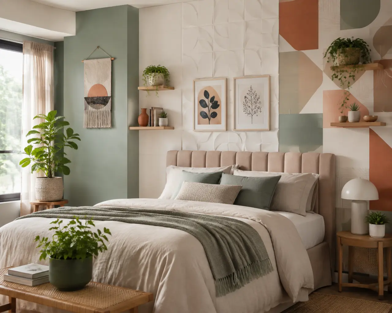 Relief, couleurs et sans perçage : les idées déco pour les murs de chambre qui changent tout