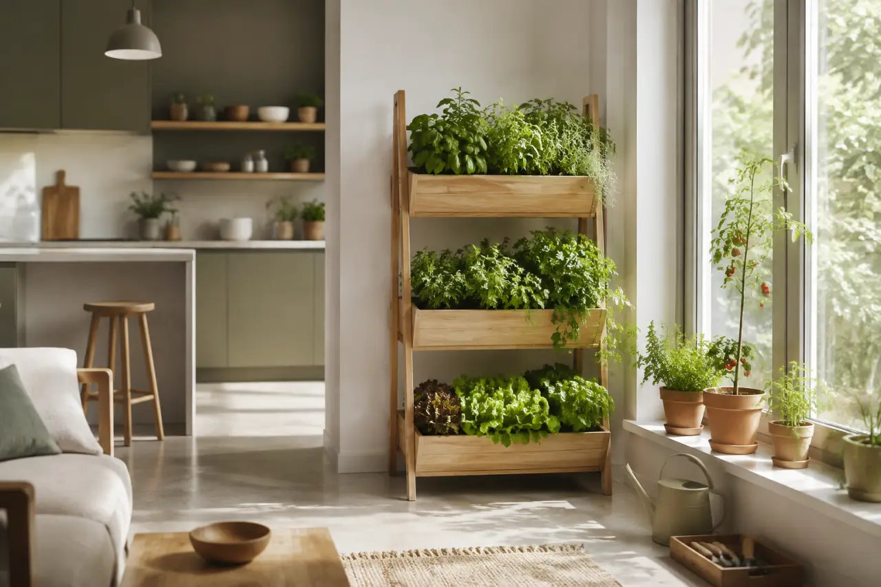 Potager en appartement : où l’installer, quoi cultiver, comment l’entretenir ?