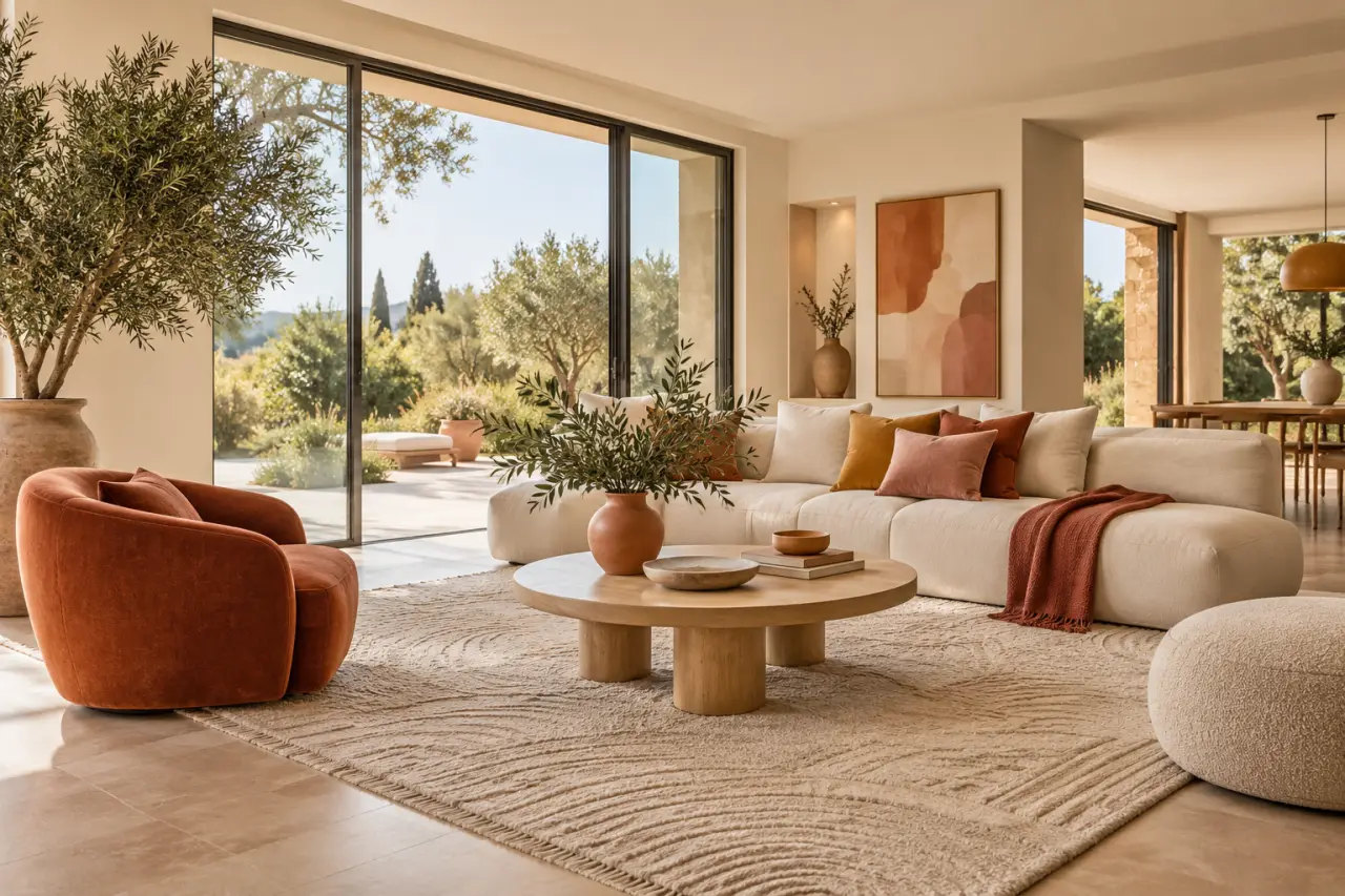 Les couleurs chaudes redessinent la déco maison 2026 sans alourdir l’espace