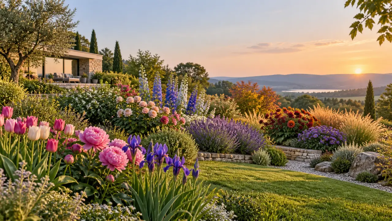 Les plus belles fleurs de jardin, du printemps à l’automne selon votre terrain