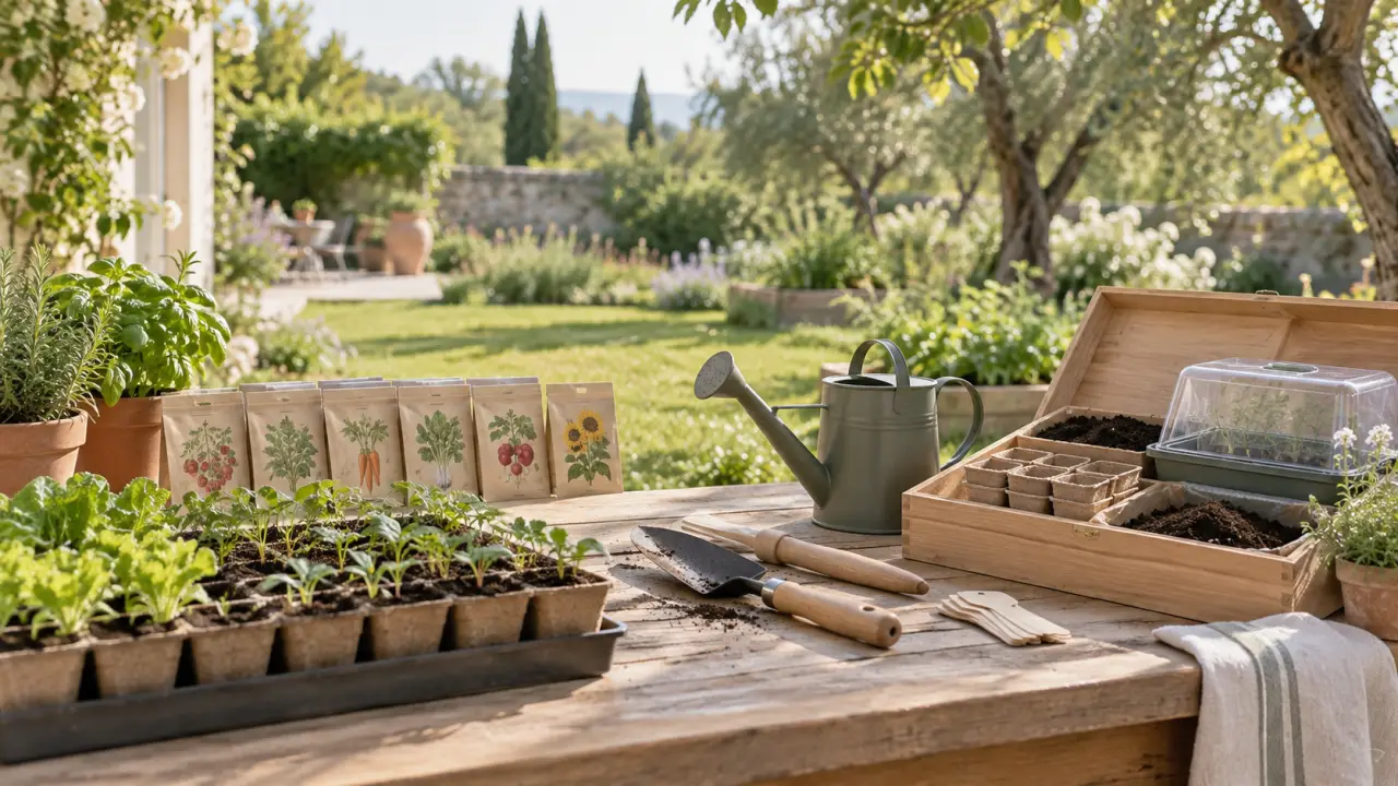 Graines, outils ou coffret : quel ensemble de jardinage choisir pour éviter les semis ratés ?