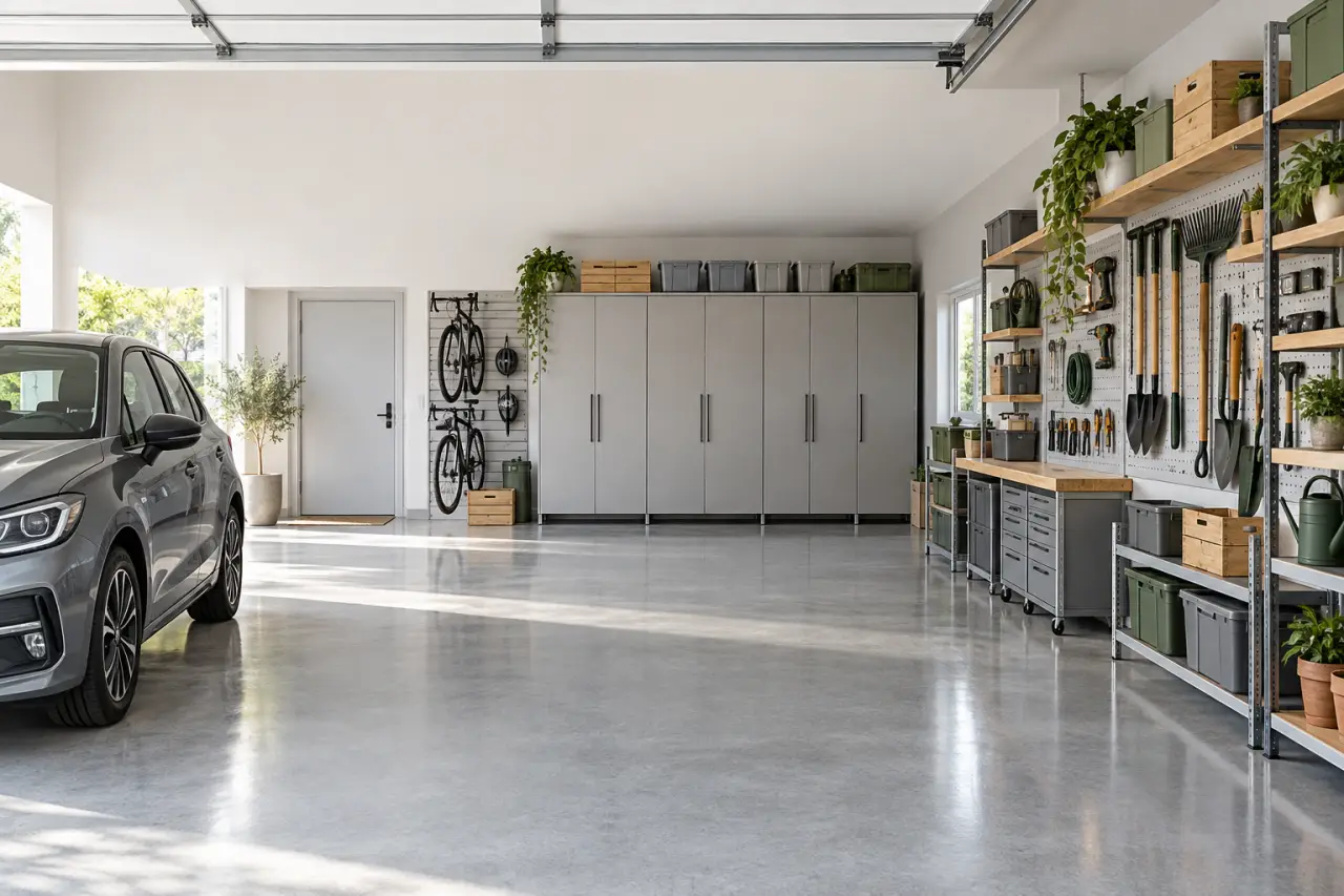 Meuble de rangement pour garage : libérez le sol en organisant les murs