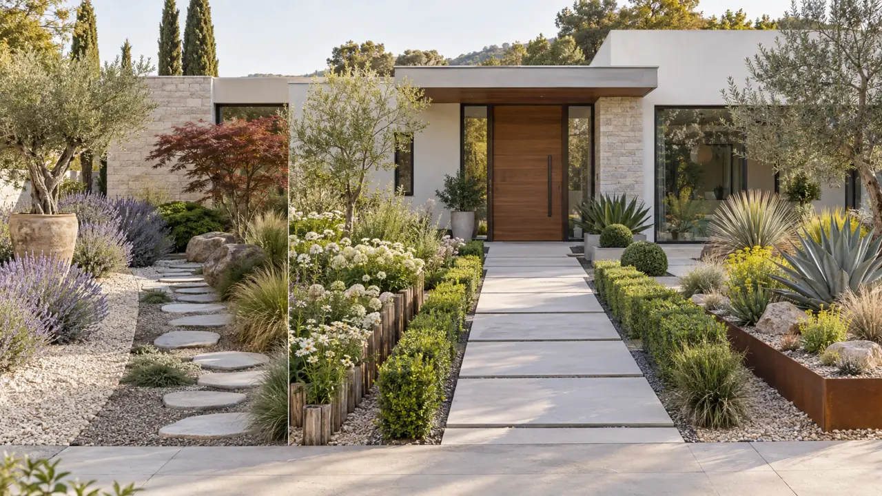 5 styles de jardin devant maison pour structurer l’entrée et simplifier l’entretien